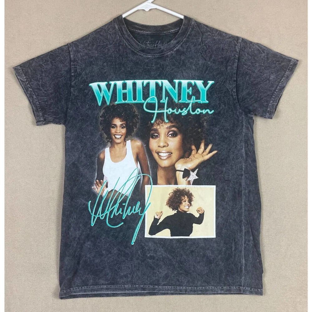 Whitney Houston Womens S Graphic T-Shirt‎ 100% Cotton